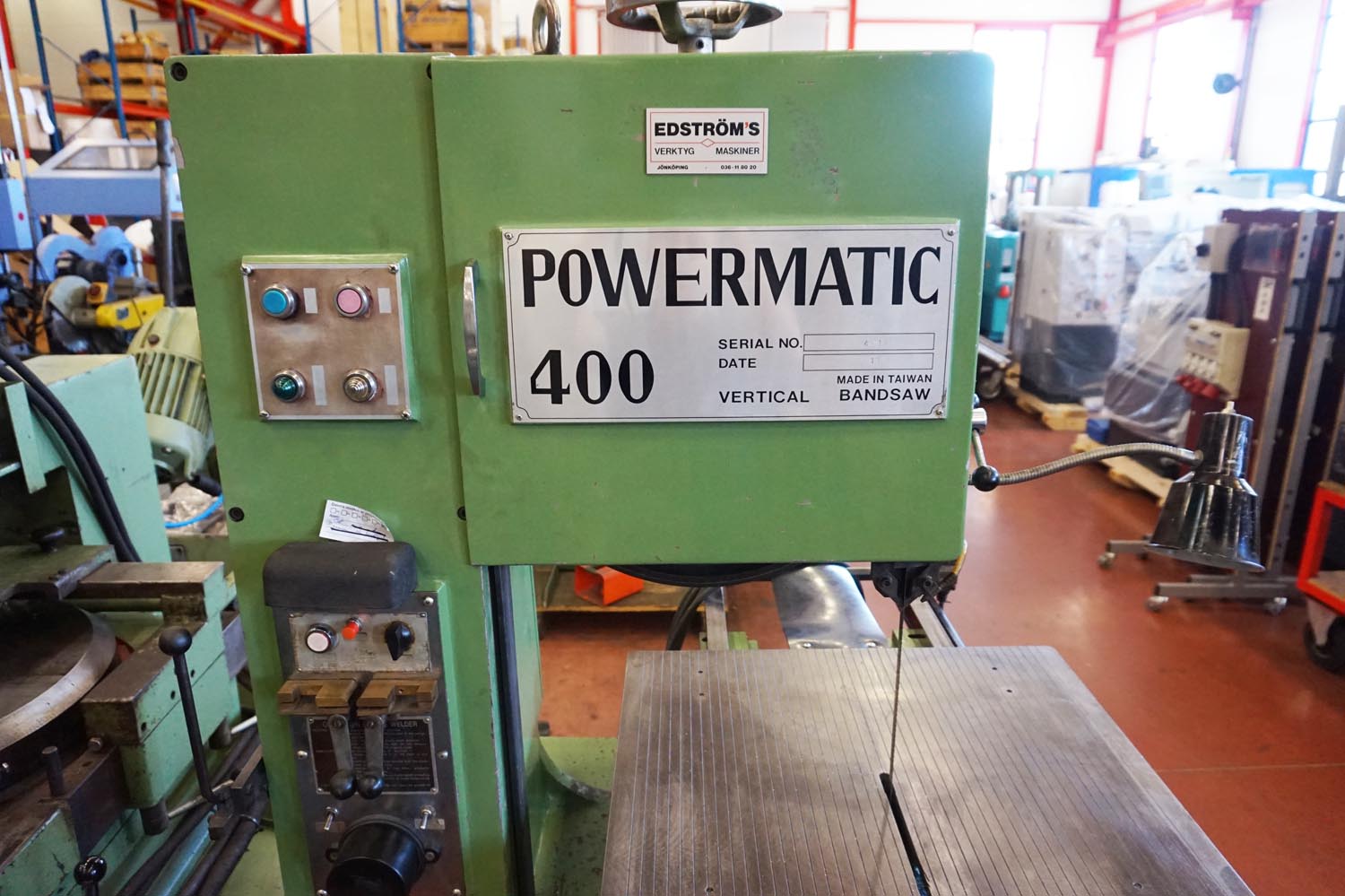 Vertical bandsaw Powermatic 400 - Vertical band saws - Sawing ...