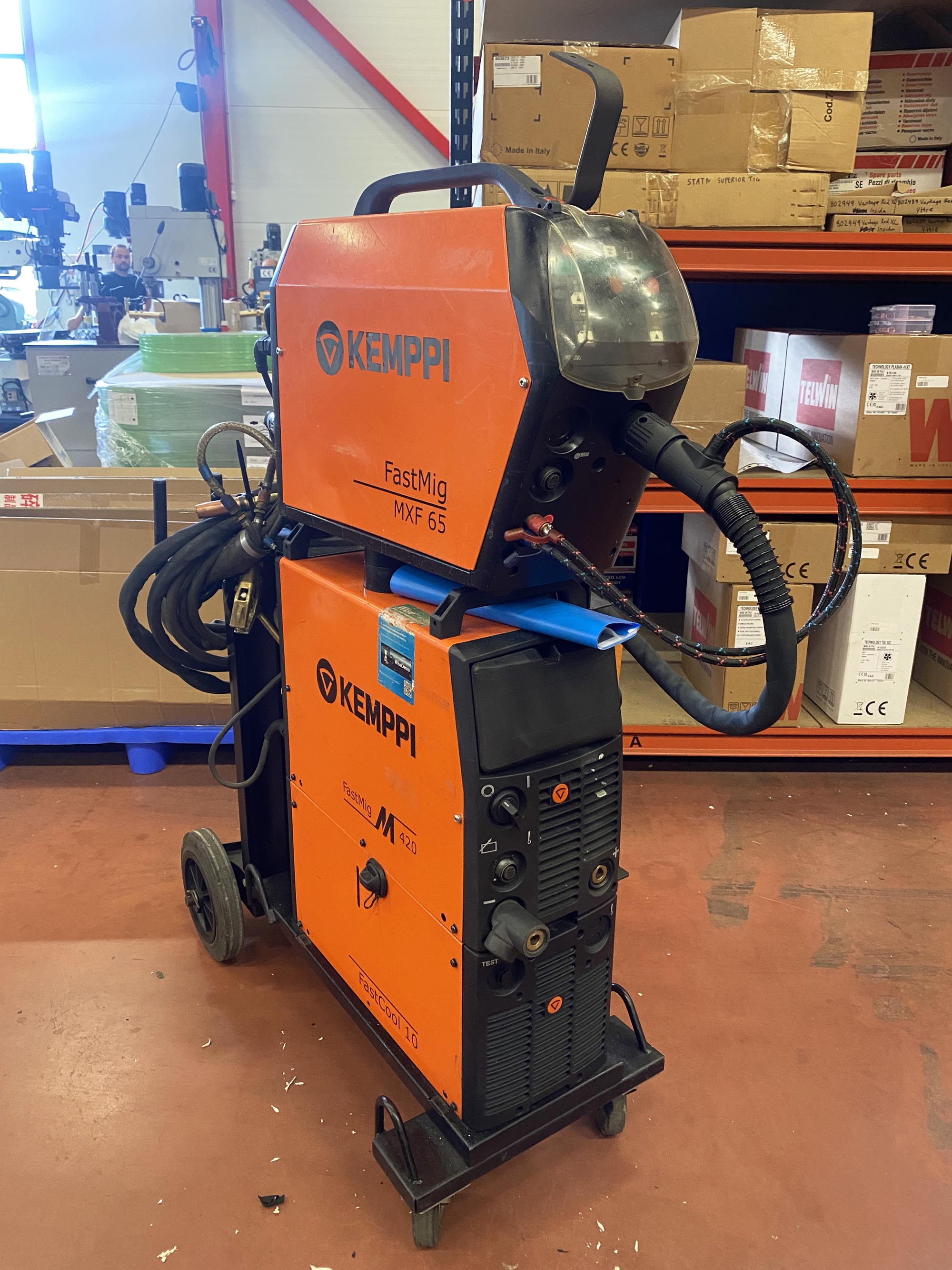 Migsvets Kemppi Fastmig M420 - MIG/MAG Svetsar - Svetsmaskiner - 600 ...